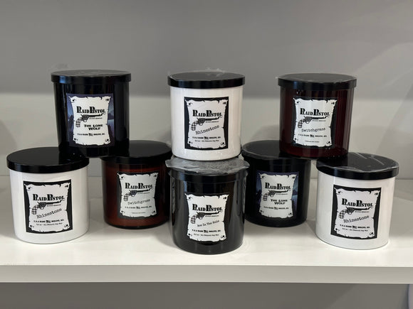 PLAID PISTOL CANDLE CO.