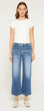 Mica Patch Pocket Wide Crop