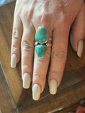 Double Royston Turquoise Ring