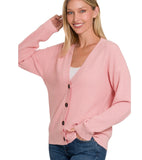 Button Front Sweater Cardigan