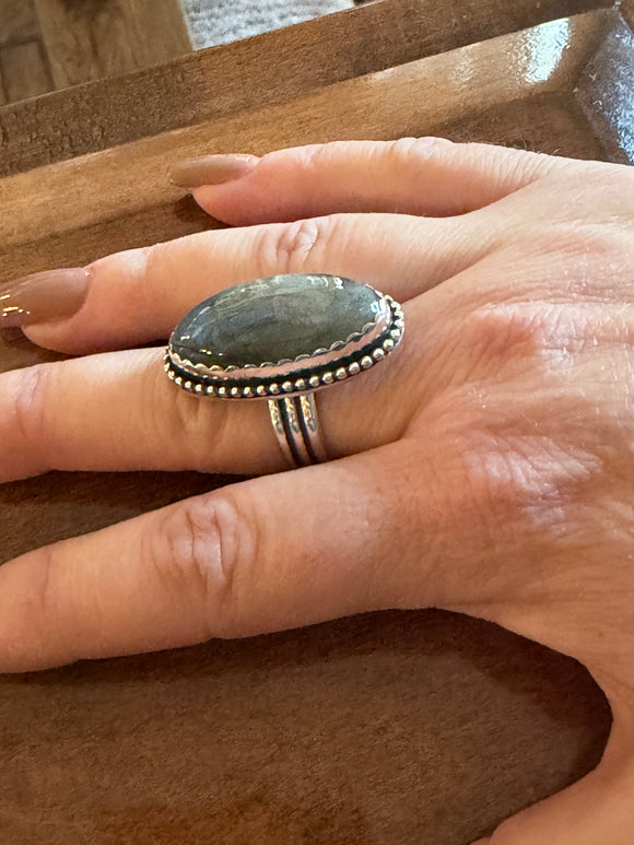 Labradorite Ring