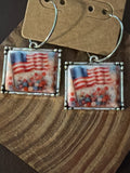 Flag Earring