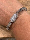 Pave Barrel Bracelet