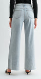 Mica Studded Wide Leg Jean