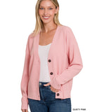 Button Front Sweater Cardigan