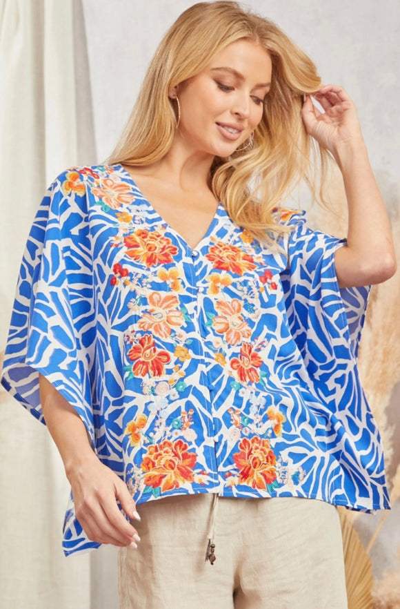 Savanna Jane Embroidered top