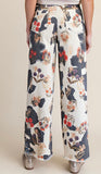 Flower Print Pant/ Ash