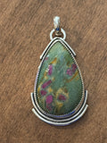 Ruby Fuchsite Pendant