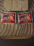 Flag Earring