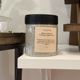 Black cashmere foaming sugar scrub
