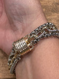 Three Chain Bracelet