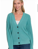 Button Front Sweater Cardigan