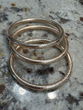 Water Resistant Textured Bangle Bracelet