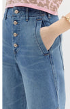 Cropped Barrel Jean