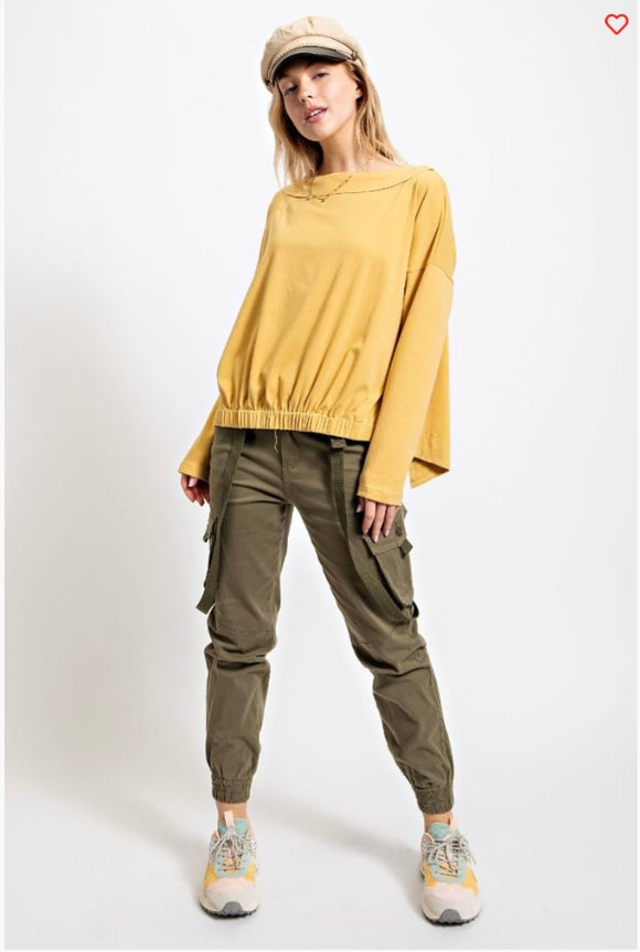 Cotton Jersey Loose Fit Top