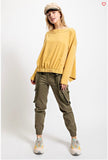Cotton Jersey Loose Fit Top