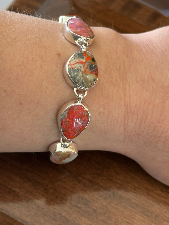 Magma Chalcedony Bracelet