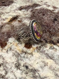 Golden Druzy Ring