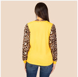 Gold Leopard Long Sleeve