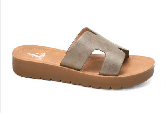 Corky’s Hold Please Bronze Slide