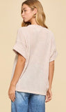 Textured Knit Top/Oatmeal