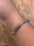Pave Buckle Clasp Bracelet