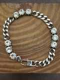 Rhinestone Chain Bracelet