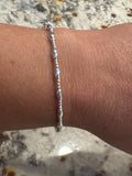 Oval Round Pattern Stretch Bracelet