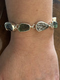 Moldavite $ Meteorite Bracelet
