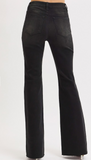 Risen High Rise Black Flare Jean