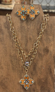 Clover Austrian Crystal Earrings
