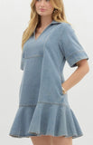 Light Blue Denim Dress