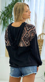 Zip Front Pullover with Bungie
