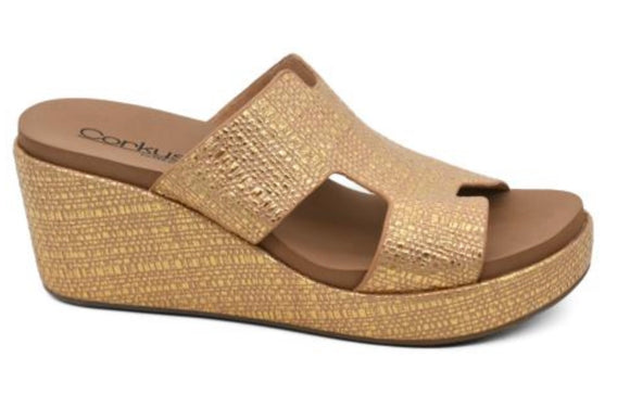Corky’s Pucker Up Gold Raffia