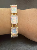 Large Rhinestone Stretch Bracelet
