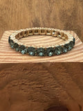 Medium Rhinestone Stretch Bracelet