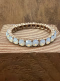 Medium Rhinestone Stretch Bracelet