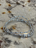 Oval Round Pattern Stretch Bracelet