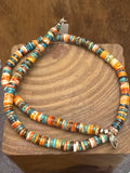 Mixed Heishi Necklace-Large
