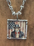Uncle Sam Necklace