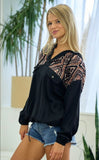 Zip Front Pullover with Bungie