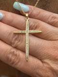 CZ Cross Necklace