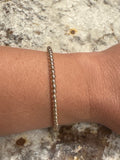 Water Resistant 4mm Round Stretch Bracelet