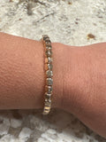 Water Resistant Cube Stretch Bracelet