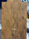 CZ Cross Necklace