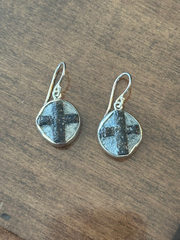 Staurolite Earrings