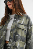 Camouflage Shacket