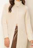 High Neck Sweater Tunic