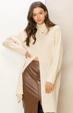 High Neck Sweater Tunic