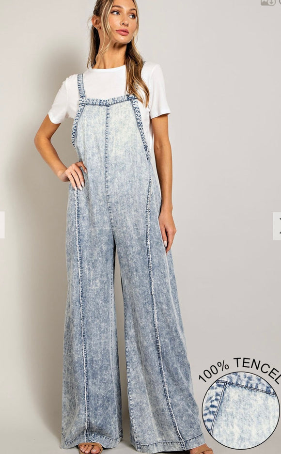 CHAMBRAY OVERALL